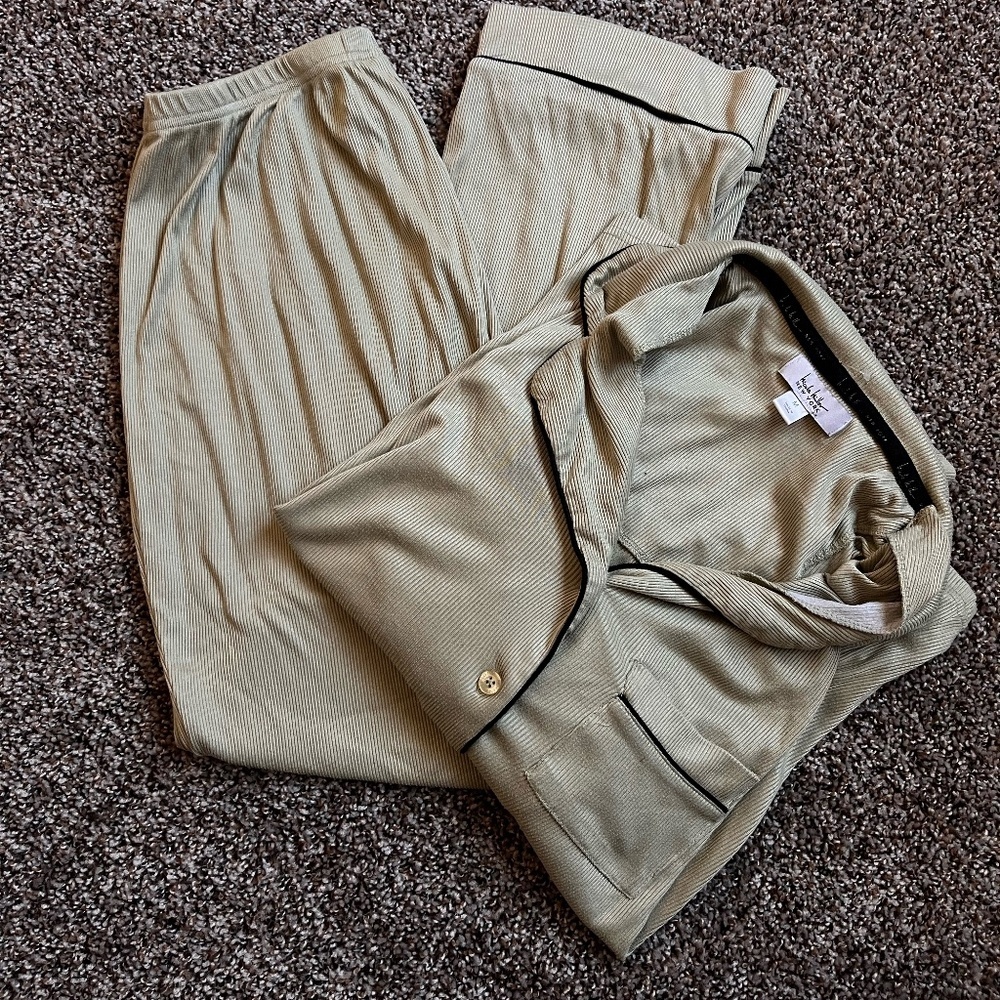 Philosophy Ribbed Pajama Long Sleeve and Pants - Picture 10 of 10